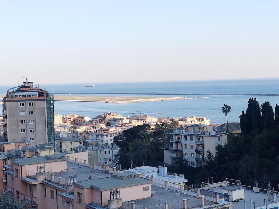 Vista mare dal balcone